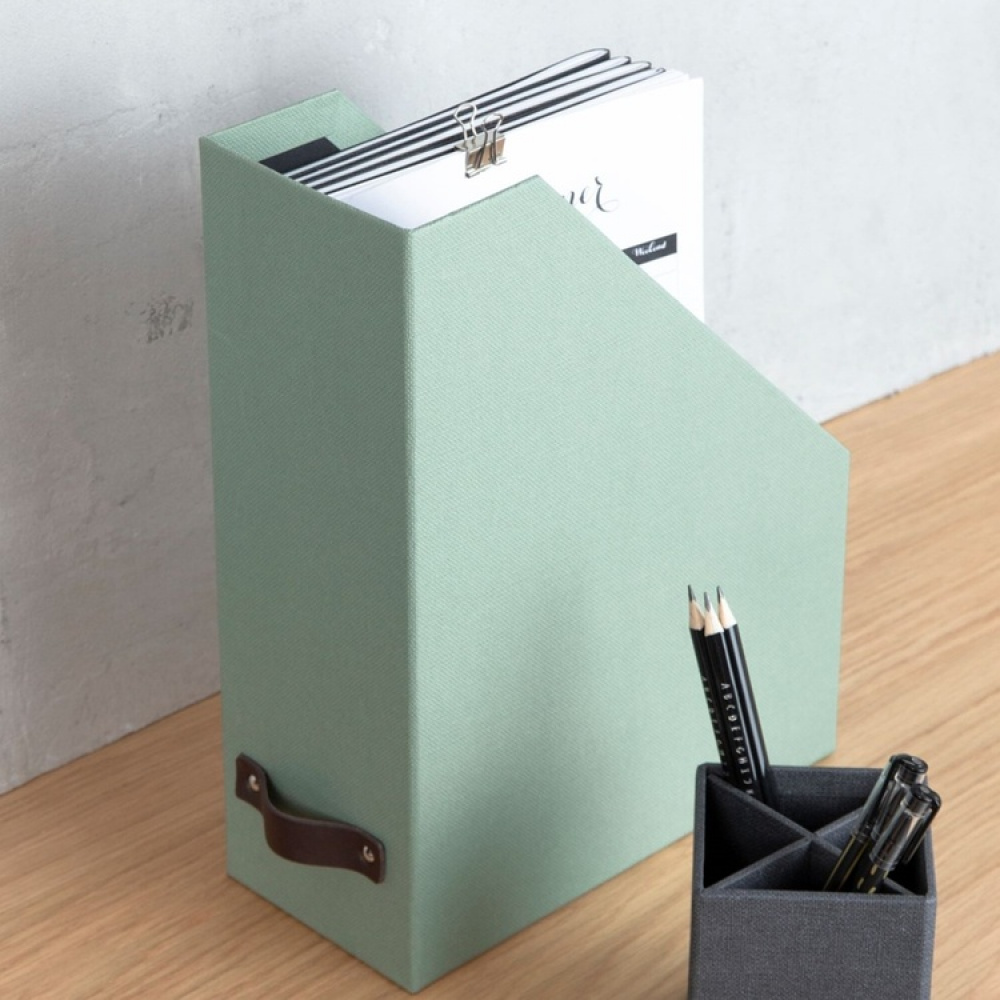 Tidsskriftsholder, Estelle canvas, Bigso i gruppen Opbevaring / Kontorartikler hos SmartaSaker.se (42957)