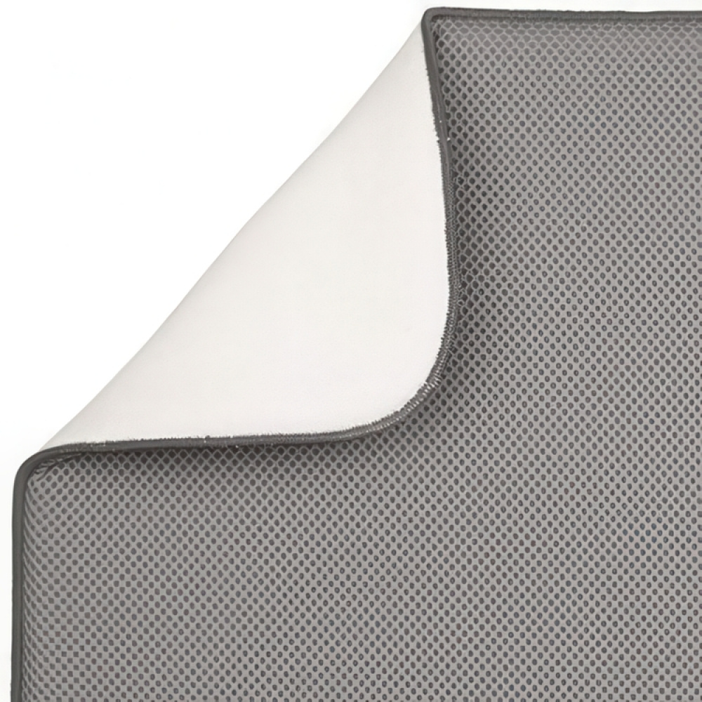 Stor opvaskemåtte i mikrofiber, Grå i gruppen Opbevaring / Køkkenopbevaring / Vaskestativ og vaskebænk hos SmartaSaker.se (42973)