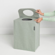 Smart vasketøjskurv med bærehåndtag 55L, Brabantia