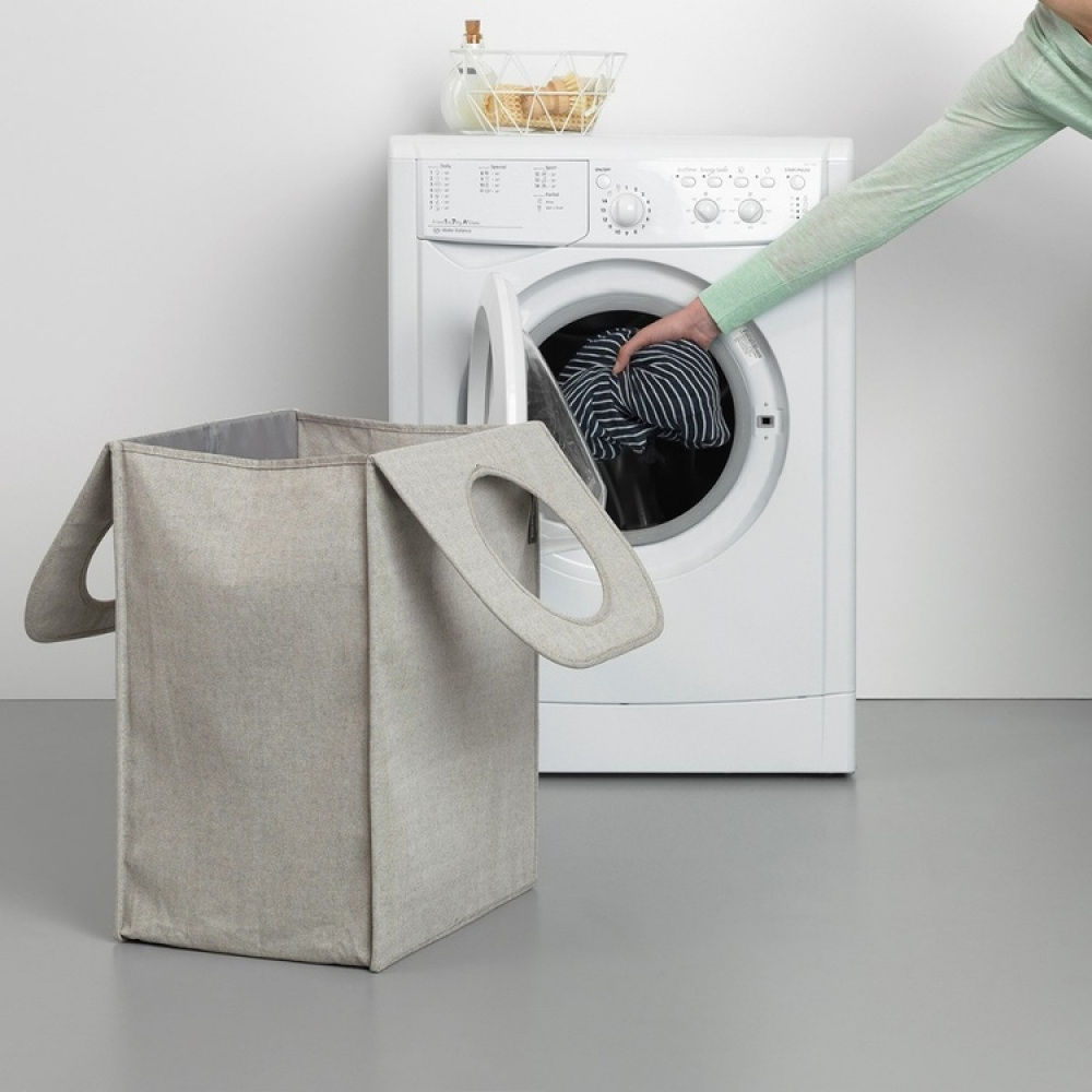 Smart vasketøjskurv med bærehåndtag 55L, Brabantia i gruppen Opbevaring / Vask og tør / Vasketøjskurve hos SmartaSaker.se (43096)