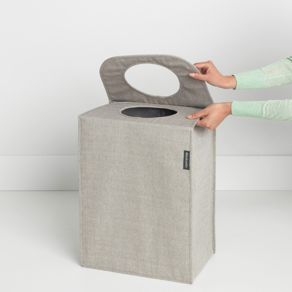 Smart vasketøjskurv med bærehåndtag 55L, Brabantia i gruppen Opbevaring / Vask og tør / Vasketøjskurve hos SmartaSaker.se (43096)