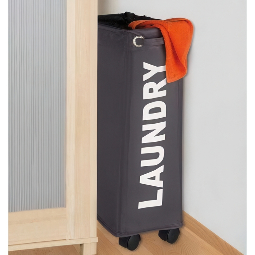 Smal vasketøjskurv på hjul, Laundry i gruppen Opbevaring / Vask og tør hos SmartaSaker.se (43103)