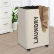 Vasketøjskurv på hjul, Laundry