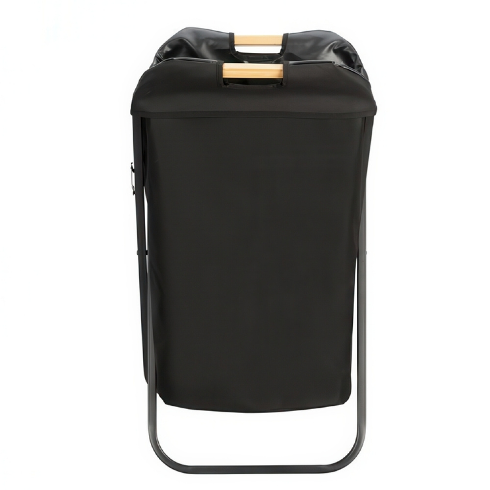 Vasketøjskurv, metalstativ, LOFT, 41 x 42 x H 80 cm, sort i gruppen Opbevaring / Vask og tør / Vasketøjskurve hos SmartaSaker.se (43107)