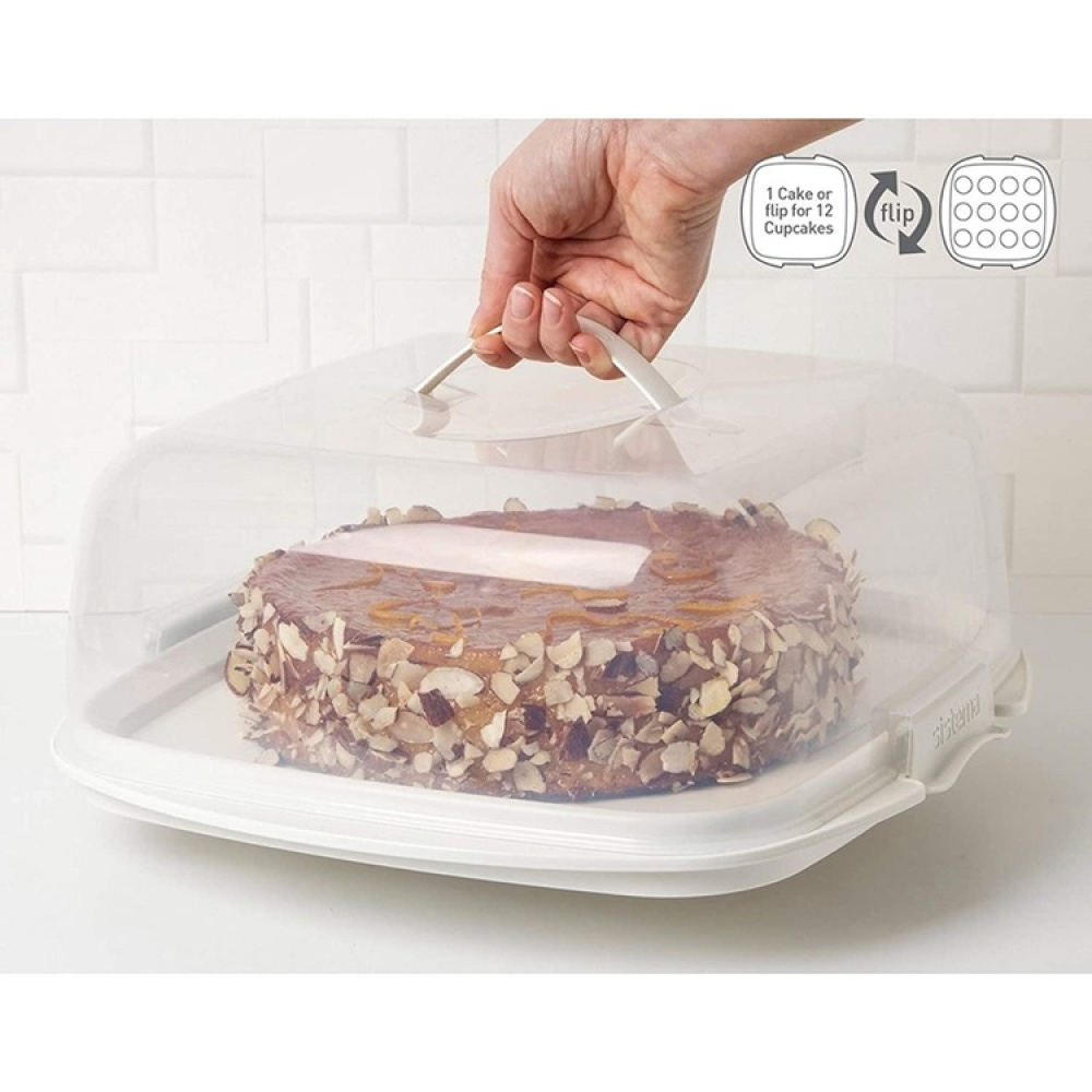 Kagefad med låg og håndtag, Sistema i gruppen Opbevaring / Køkkenopbevaring hos SmartaSaker.se (43145)