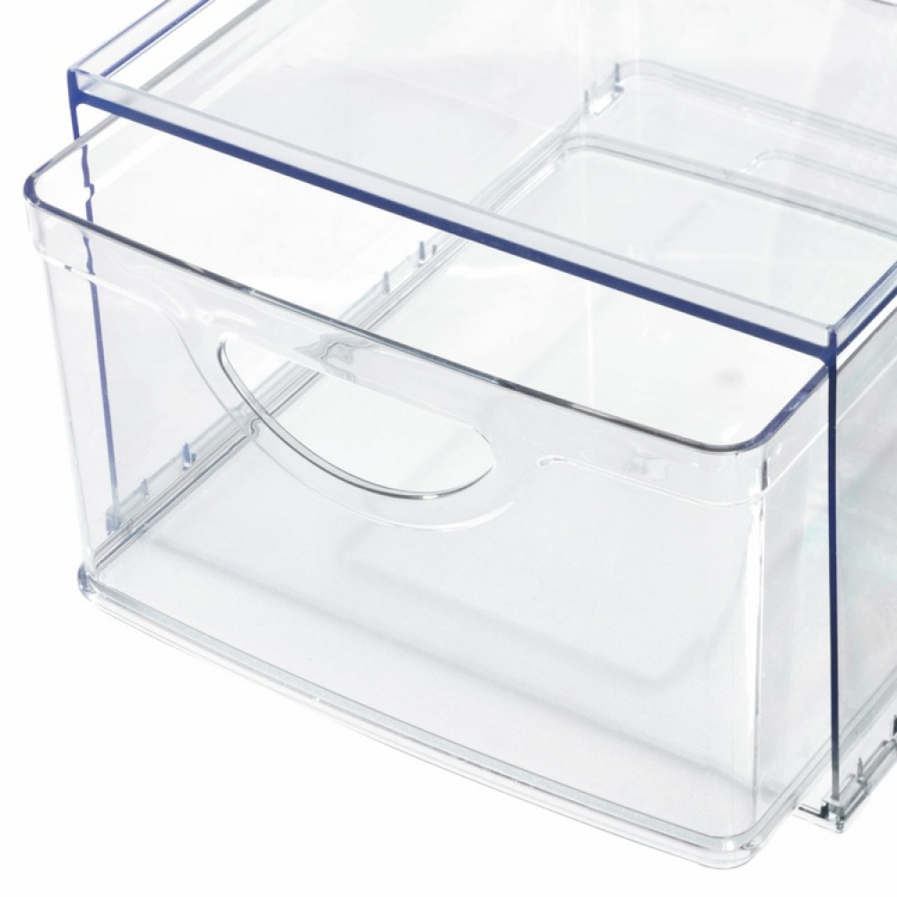 Stabelbar skuffe i genanvendt plast, iDesign i gruppen Opbevaring / Køkkenopbevaring / Organiser køkkenskabe hos SmartaSaker.se (43172)