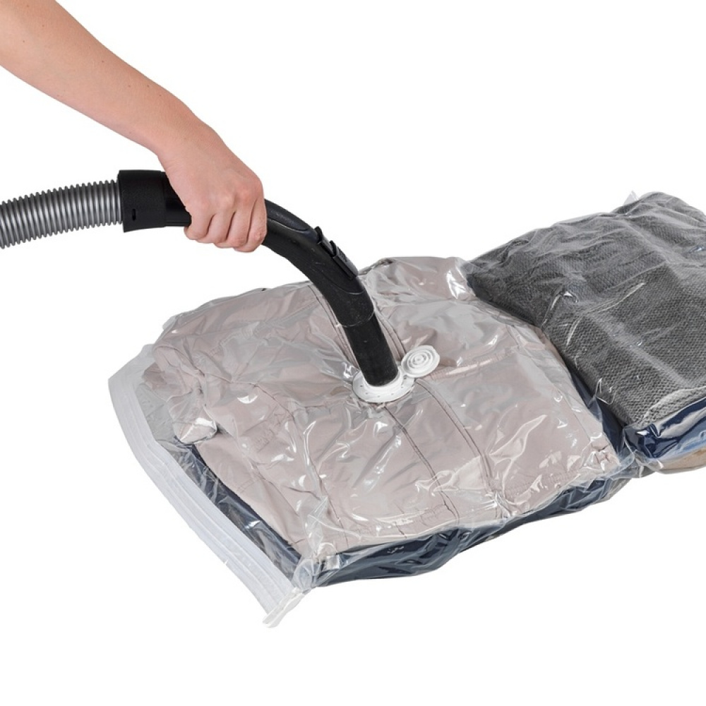 Vakuumpose 2-pak, 90x55 cm, Wenko i gruppen Opbevaring / Garderobeopbevaring / Vakuumlagring / Kompakte vakuumposer hos SmartaSaker.se (43178)