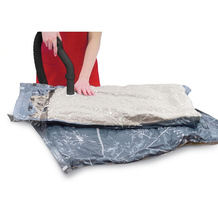 Vakuumpose 2-pak, 105x70 cm, Domopak Living i gruppen Opbevaring / Garderobeopbevaring / Vakuumlagring / Kompakte vakuumposer hos SmartaSaker.se (43185)