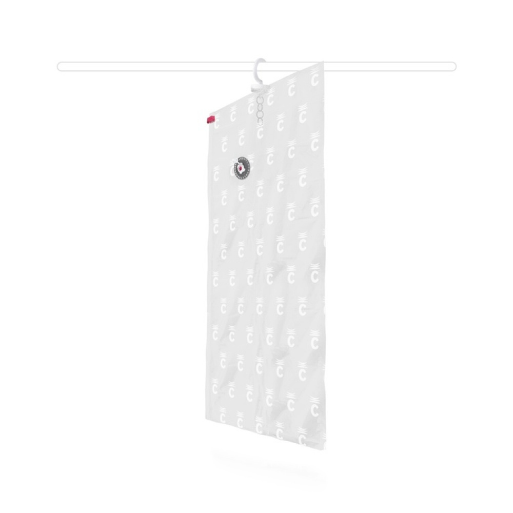 Lang vakuumpose med bøjle, 70x145 cm, Compactor i gruppen Opbevaring / Garderobeopbevaring / Vakuumlagring / Hængende vakuumposer hos SmartaSaker.se (43187)