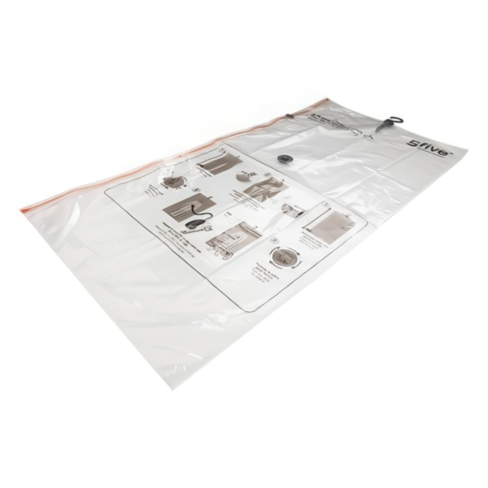 Vakuumpose med bøjle, 69x138 cm, 5five i gruppen Opbevaring / Garderobeopbevaring / Vakuumlagring / Hængende vakuumposer hos SmartaSaker.se (43192)