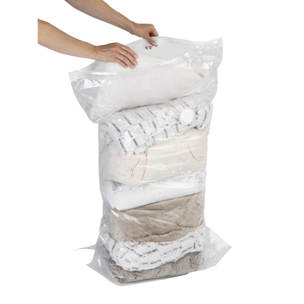 Vakuumpose, 70x35x100 cm, Wenko i gruppen Opbevaring / Garderobeopbevaring / Vakuumlagring / Manuelle vakuumposer hos SmartaSaker.se (43198)