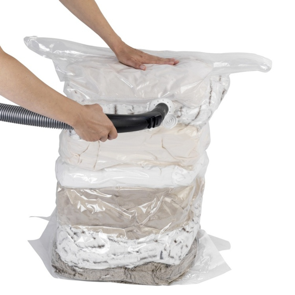 Vakuumpose, 70x35x100 cm, Wenko i gruppen Opbevaring / Garderobeopbevaring / Vakuumlagring / Manuelle vakuumposer hos SmartaSaker.se (43198)