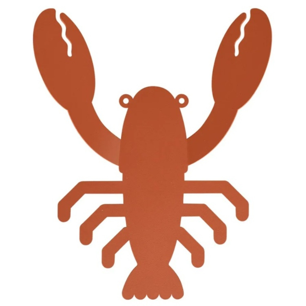 Vægkrog i genbrugsmetal, Hummer i gruppen Opbevaring / Hallopbevaring / Kroge og ophængere hos SmartaSaker.se (43231)