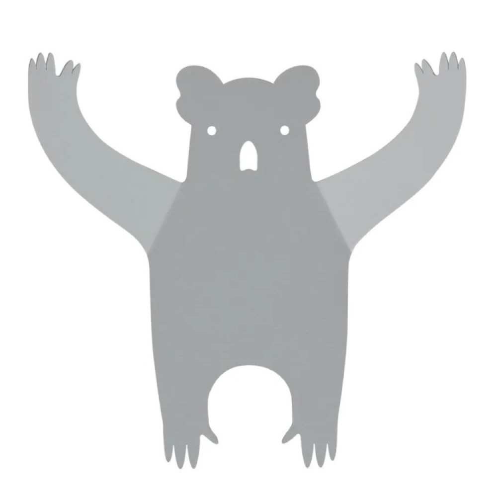 Vægknage i genbrugsmetal, Koala i gruppen Opbevaring / Hallopbevaring / Kroge og ophængere hos SmartaSaker.se (43233)