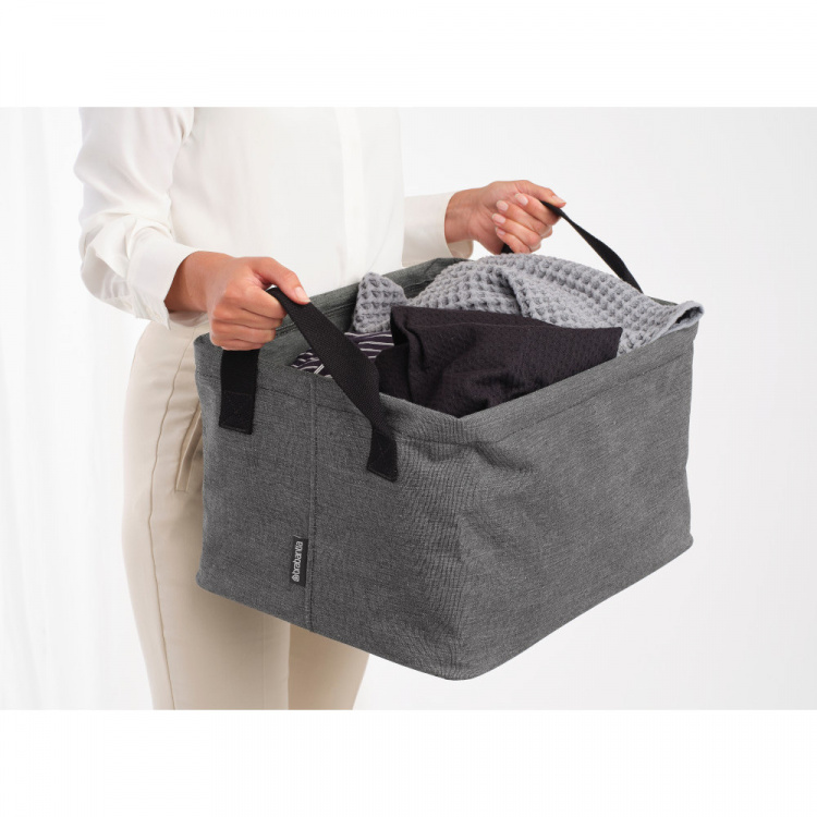 Opbevaringskurv i stof 35L, Brabantia i gruppen Opbevaring / Garderobeopbevaring / Sorteringskasser hos SmartaSaker.se (43276)
